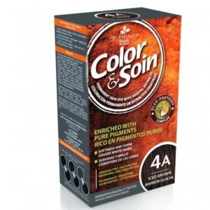 3 CHENES COLOR ET SOIN COLORATION PERMANENTE 4A MARRON GLACE 135 ML - 3 CHENES COLOR
