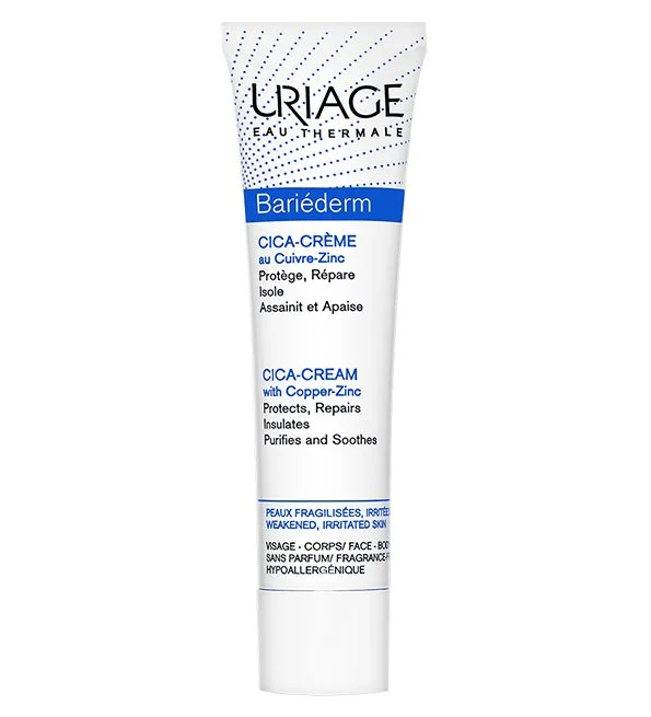URIAGE BARIEDERM CICA-CRÈME AU CUIVRE-ZINC 40ML PEAUX IRRITÉES