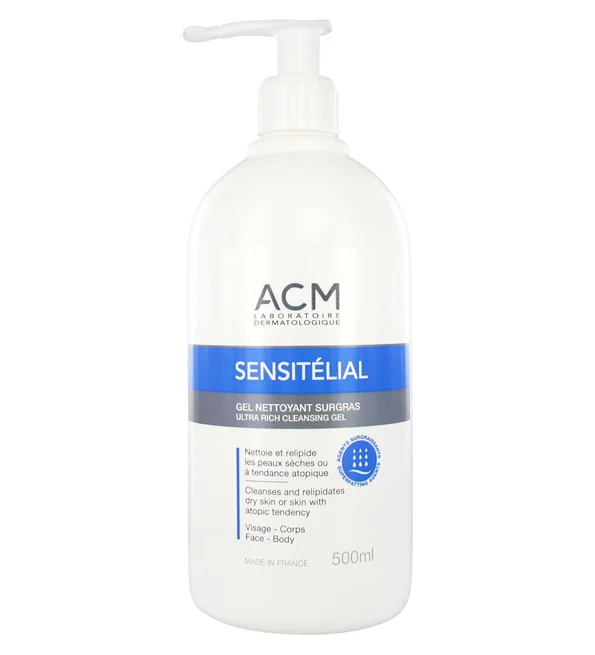 ACM SENSITELIAL GEL NETTOYANT SURGRAS 500 ML