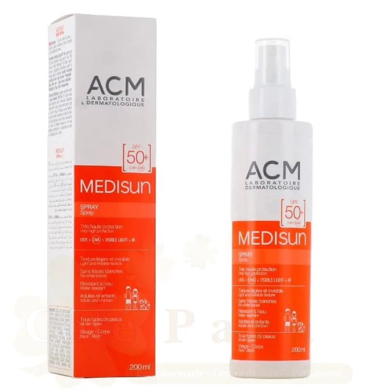 ACM MEDISUN SPRAY SPF50+ 200 ML