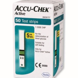 ACCU CHEK ACTIVE TEST RAPIDE GLYCEMIE 50 BANDELETTES