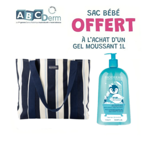 Abcderm Gel Moussant 1L +Sac A Langer