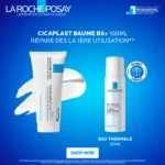 LA ROCHE POSAY OFFRE CICAPLAST BAUME REPARATEUR B5+ 100 ML+ EAU THERMALE 50ML OFFERT