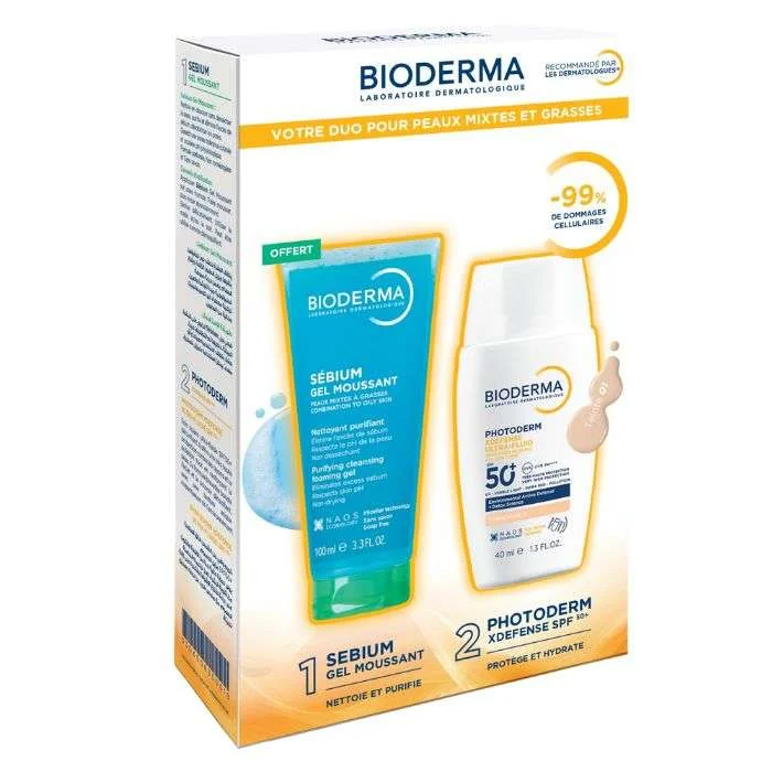 BIODERMA PHOTODERM XDEFENSE ULTRA FLUID SPF 50+ TEINTE 01 40 ML