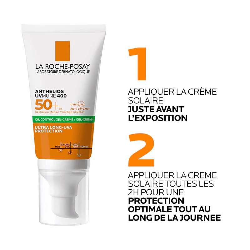 LA ROCHE POSAY OFFRE ANTHELIOS UVMUNE400 OIL CONTROL INVISIBLE SPF50+ 50ML – Image 3