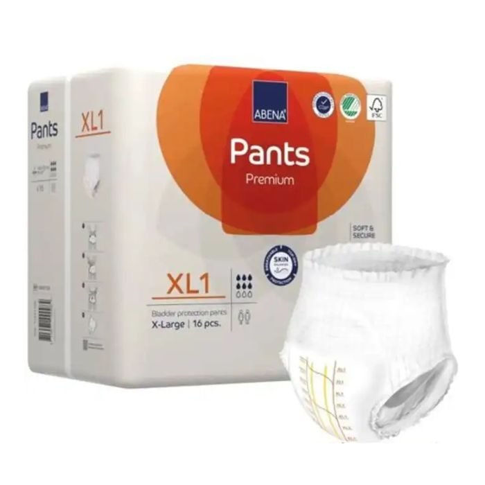 ABENA PANTS PREMIUM X LARGE XL 1 16 PIECES - ABENA