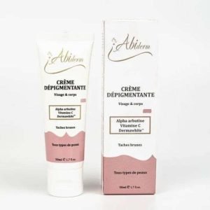 ABIDERM CREME DEPIGMENTANTE TOUS TYPES DE PEAUX VISAGE ET CORPS 50 ML - ABIDERM