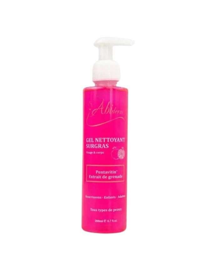 ABIDERM GEL NETTOYANT SURGRAS VISAGE ET CORPS 200 ML - ABIDERM