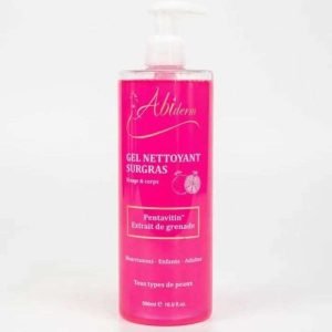 ABIDERM GEL NETTOYANT SURGRAS VISAGE ET CORPS 500 ML - ABIDERM