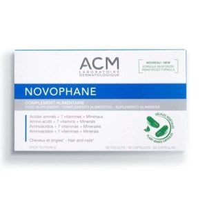 ACM NOVOPHANE ONGLES ET CHEVEUX 60 GELULES - ACM