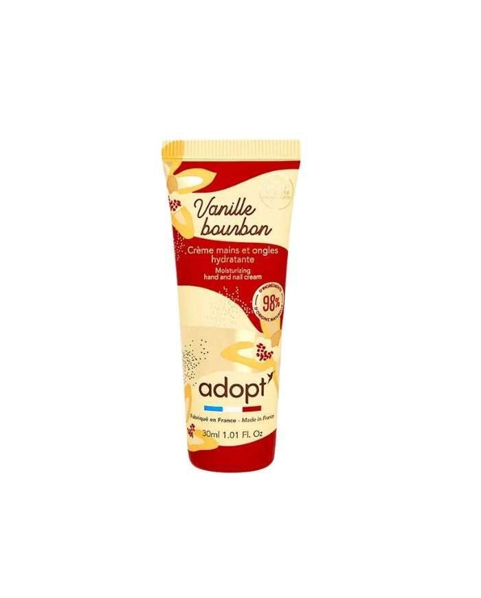 ADOPT VANILLE BOURBON CREME MAINS ET ONGLES HYDRATANTE 30 ML - ADOPT