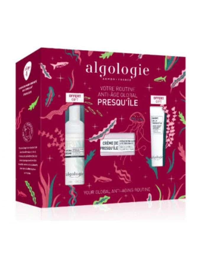 AGOLOGIE COFFRET VOTRE ROUTINE ANTI AGE GLOBAL PRESQU ILE - ALGOLOGIE