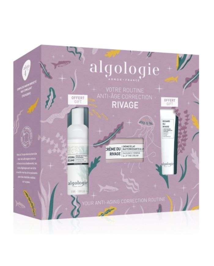 ALGOLOGIE COFFRET VOTRE ROUTINE ANTI AGE CORRECTION RIVAGE - ALGOLOGIE