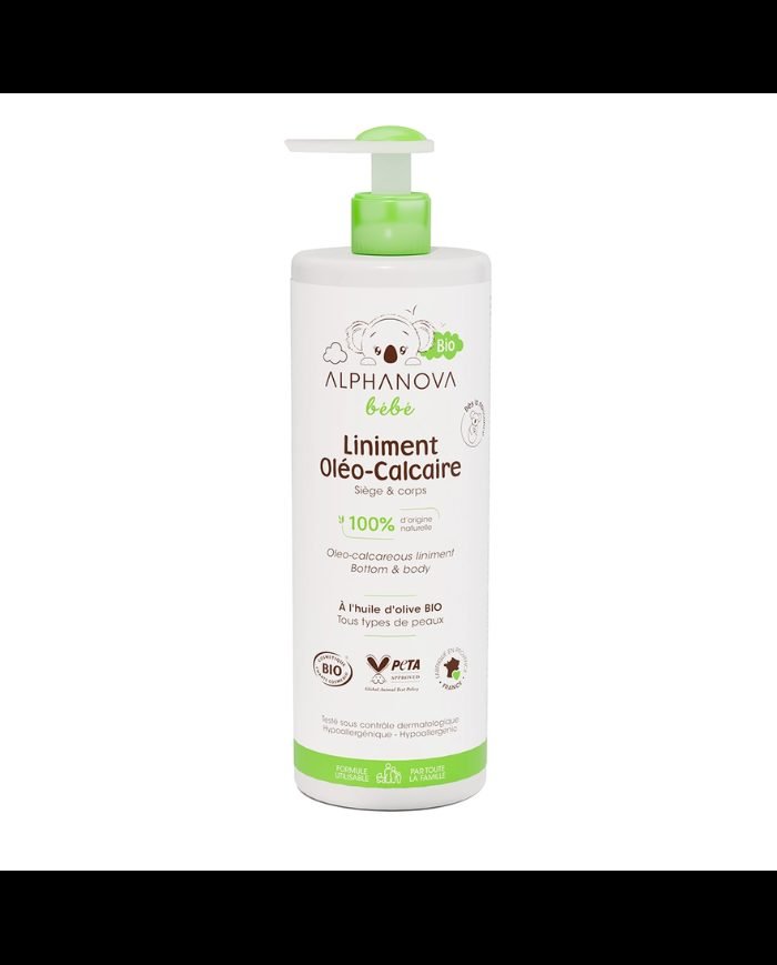 ALPHANOVA BEBE LINIMENT OLEO CALCAIRE 400 ML - ALPHANOVA