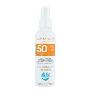 ALPHANOVA SPRAY SOLAIRE FAMILIAL SPF 50 BIO 150 G - ALPHANOVA