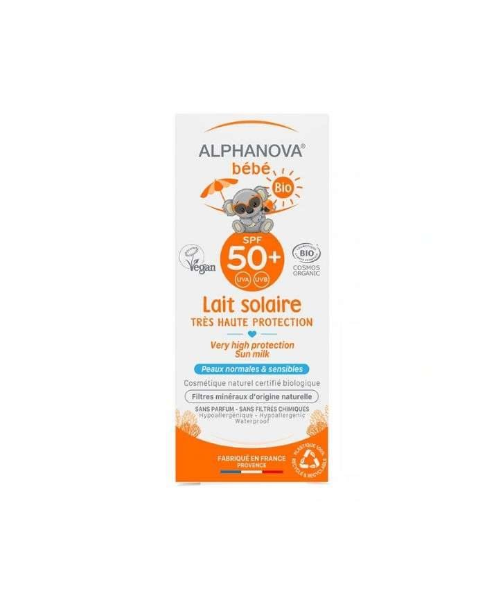 ALPHANOVA BEBE LAIT SOLAIRE SPF50+ - ALPHANOVA