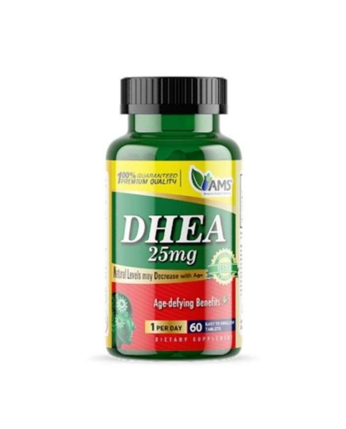 AMS DHEA 25 MG 60 CAPSULES - AMS