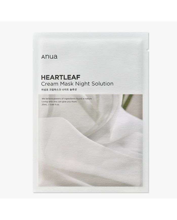 ANUA HEARTLEAF CREME MASQUE NUIT - ANUA