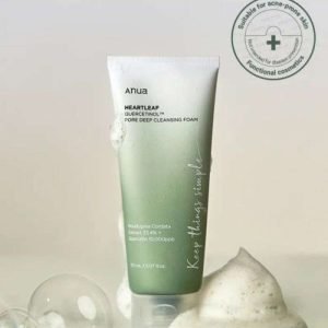 ANUA HEARTLEAF QUERCETINOL PORE DEEP CLEANSING FOAM 150 ML - ANUA