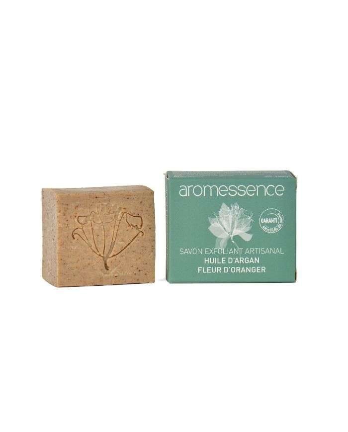 AROMESSENCE SAVON ARTISANAL HUILE ARGAN ET FLEUR ORANGER 120G - AROMESSENCE