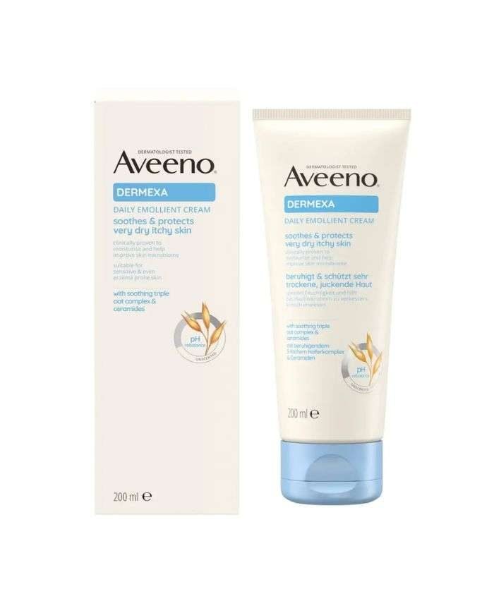 AVEENO DERMEXA CREME EMOLLIENTE QUOTIDIENNE 200ML - AVEENO