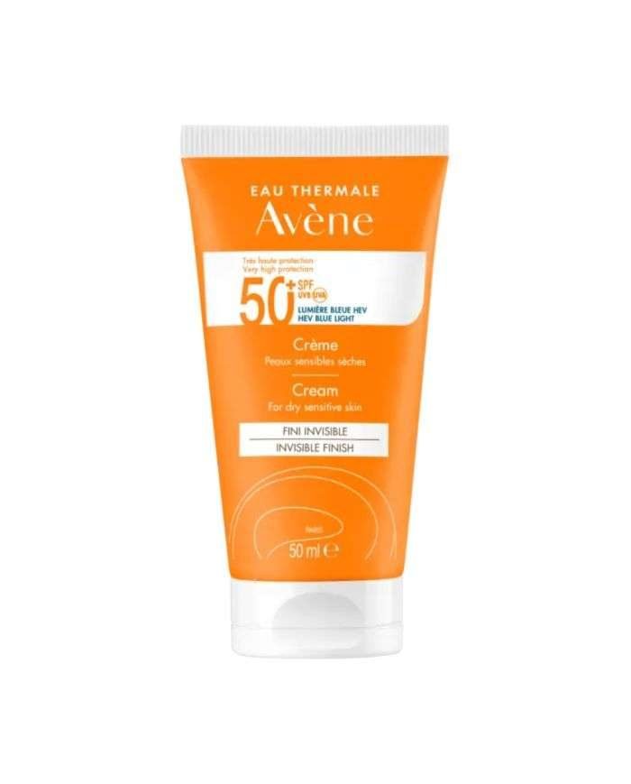 AVENE CREME FINI INVISIBLE SPF 50+ PEAUX SENSIBLES SECHES 50 ML - AVENE