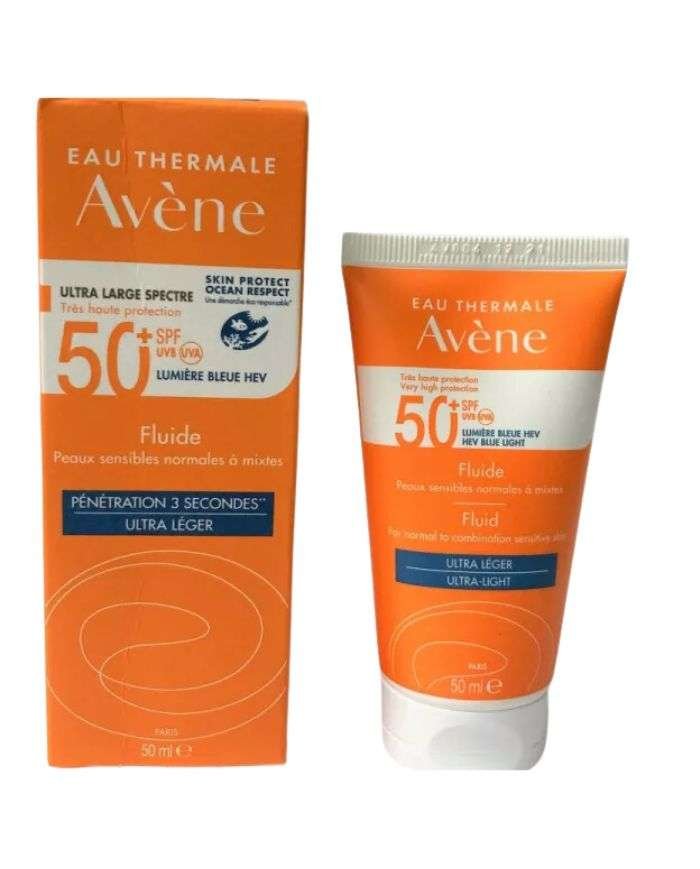AVENE SOLAIRE FLUIDE SPF 50 ULTRA LEGER 50ML - AVENE