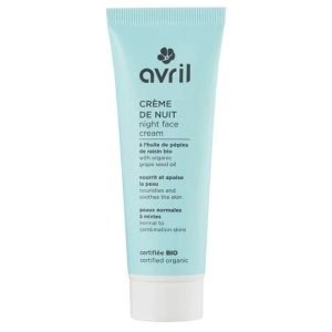AVRIL CREME DE NUIT PEAUX NORMALES ET MIXTES 50ML - AVRIL COSMETIQUE BIO