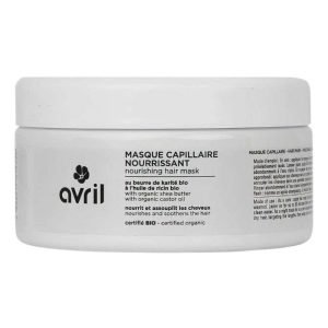 AVRIL MASQUE CAPILLAIRE NOURRISSANT AU BEURRE DE KARITE ET A L HUILE DE RICIN BIO 200 ML - AVRIL COSMETIQUE BIO
