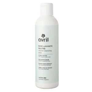 AVRIL BASE LAVANTE NEUTRE ALOE VERA BIO 240 ML - AVRIL COSMETIQUE BIO