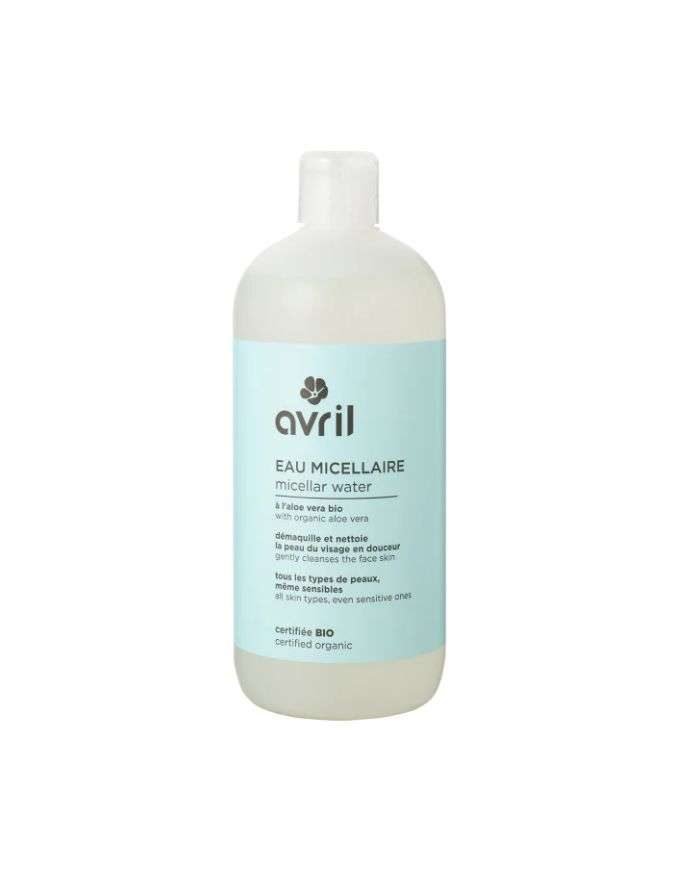 AVRIL EAU MICELLAIRE ALOE VERA BIO 500ML - AVRIL COSMETIQUE BIO