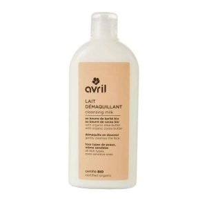 AVRIL LAIT DEMAQUILLANT AU BEURRE DE KARITE BIO 250 ML - AVRIL COSMETIQUE BIO