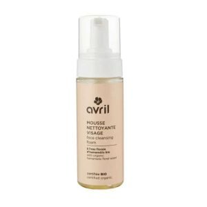 AVRIL MOUSSE NETTOYANTE VISAGE A L&rsquo;EAU D&rsquo;AMAMELIS BIO 150 ML - AVRIL COSMETIQUE BIO