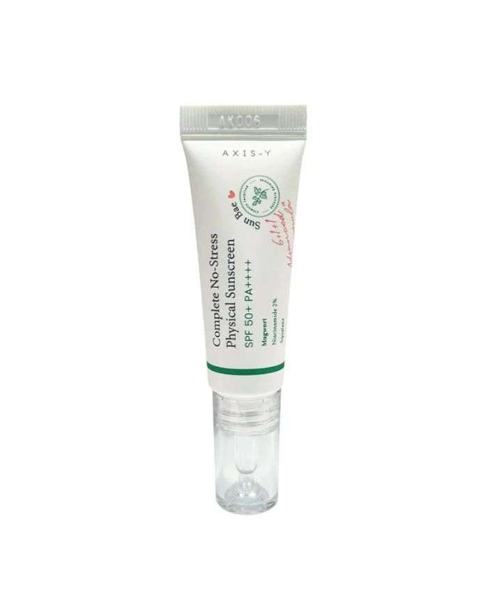 AXIS Y COMPLETE NO STRESS PHYSICAL SUNSCREEN SPF 50+ PA+ 10 ML - AXIS-Y