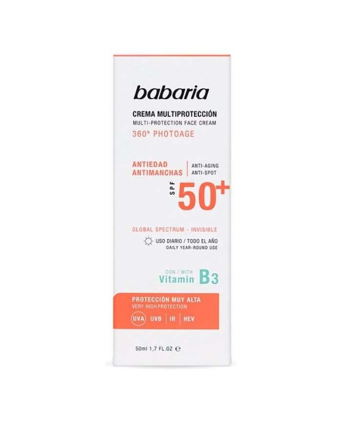 BABARIA CREME MULTIPROTECTION 360 PHOTOAGE SPF50+ 50ML - BABARIA