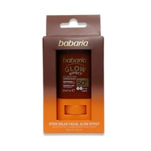 BABARIA GLOW EFFECT SPF50+ STICK SOLAIRE VISAGE 20 ML - BABARIA