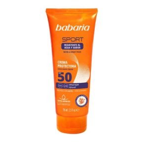 BABARIA SPORT CREME SOLAIRE SPF 50 ABSORPTION RAPIDE 75ML - BABARIA