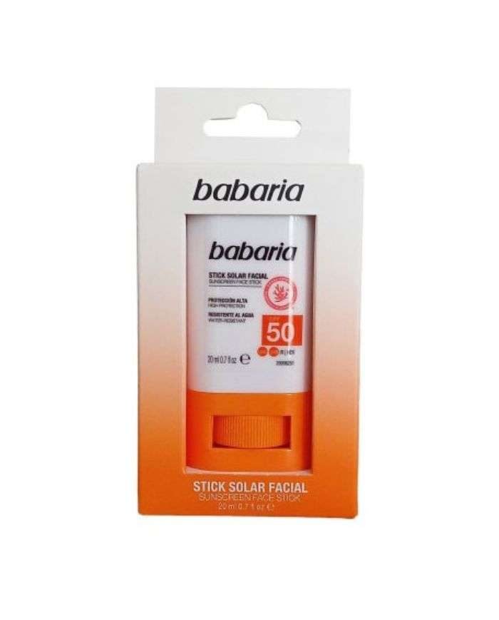 BABARIA STICK SOLAIRE VISAGE SPF50 20ML - BABARIA