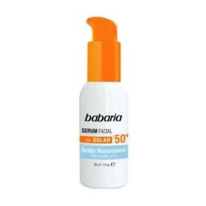 BABARIA SERUM VISAGE A L&rsquo;ACIDE HYALURONIC SPF 50+ 30 ML - BABARIA