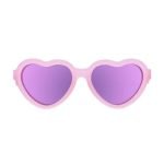 BABIATORS LUNETTE SOLAIRE POLARIZED COEURS VERRES MIROIR VIOLETTES AGE 0-2 ANS - BABIATORS