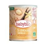 BABYBIO CEREALES VANILLE AVEC QUINOA 220G 6 MOIS ET + - BABYBIO