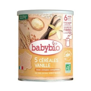 BABYBIO CEREALES VANILLE AVEC QUINOA 220G 6 MOIS ET + - BABYBIO