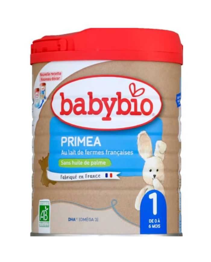 BABYBIO PRIMEA 1 LAIT DE CROISSANCE DE 0 A 6 MOIS - BABYBIO