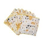 BAMBIDOU 8 LINGETTES LAVABLES LAPINOU - BAMBIDOU