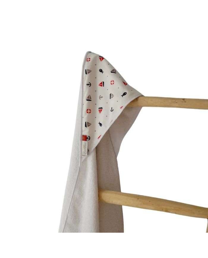 BAMBIDOU CAPE DE BAIN PETITS BATEAU - BAMBIDOU