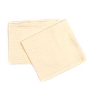 BAMBIDOU LOT 2 BAVOIRS EPAULE MINI LANGE CARREAUX IVOIRE - BAMBIDOU