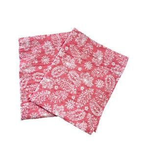 BAMBIDOU LOT 2 BAVOIRS EPAULE MINI LANGE GAZE DE COTON ROSE - BAMBIDOU