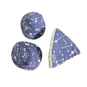 BAMBIDOU LOT DE 3 TIPI PIPI CONSTELLATION BLEU - BAMBIDOU