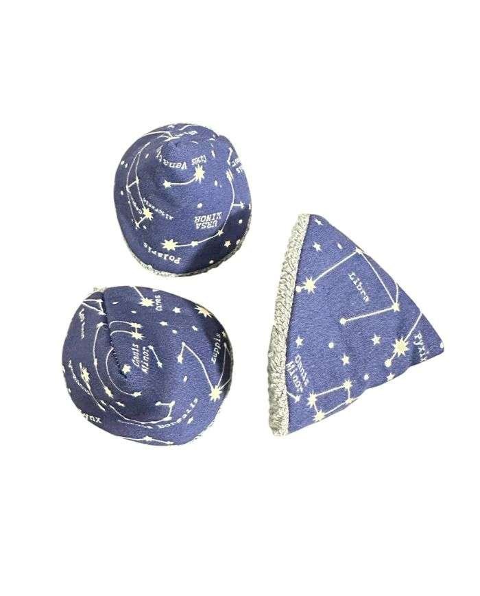 BAMBIDOU LOT DE 3 TIPI PIPI CONSTELLATION BLEU - BAMBIDOU