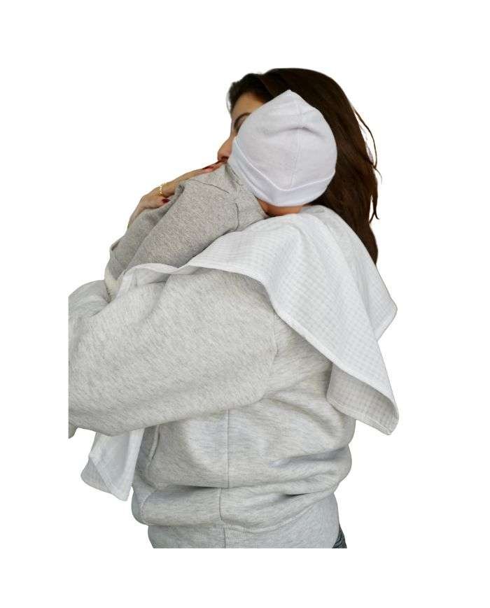 BAMBIDOU SWEAT D’ALLAITEMENT ET GROSSESSE GRIS - BAMBIDOU